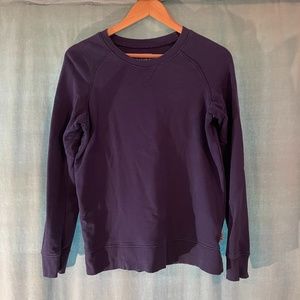 Pact Organic Women's Sweatshirt Size Small Navy